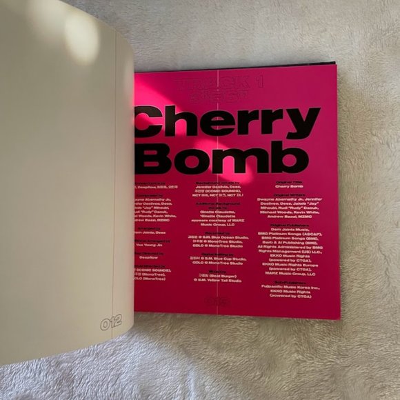 NCT 127 Cherry Bomb KPop Album w/ Photo Book, Photo Card, CD - Picture 6 of 7